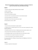 The Little Ice Age Study Guide - Questions to go along wit
