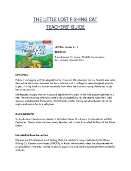Preview of The Little Lost Fishing Cat Teacher's Guide