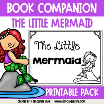 Preview of The Little Mermaid Book Companion for ESL & Primary Students | Free