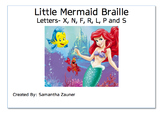 The Little Mermaid Braille Game