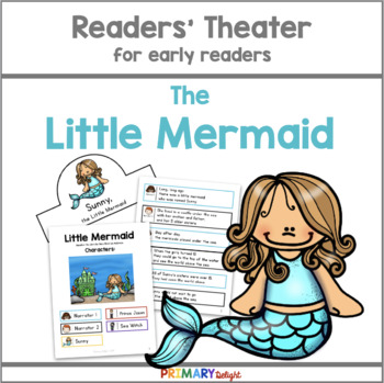 Preview of Readers' Theater Fairy Tales | The Little Mermaid Short Play Script 1st & 2nd Gr