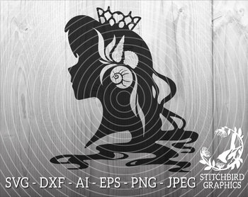 Free Free 143 Little Mermaid Silhouette Svg SVG PNG EPS DXF File