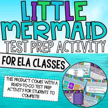 Preview of The Little Mermaid: Test Prep Interactive Activity!