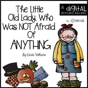 Preview of The Little Old Lady Who Was Not Afraid of Anything Book Unit / DIGITAL Resource