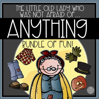 Preview of The Little Old Lady Who Was Not Afraid of Anything BUNDLE