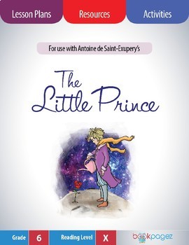 Preview of The Little Prince Lesson Plan, (Book Club Format - Point of View) (CCSS)