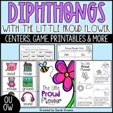 Diphthongs OU & OW Printables, Centers & Games
