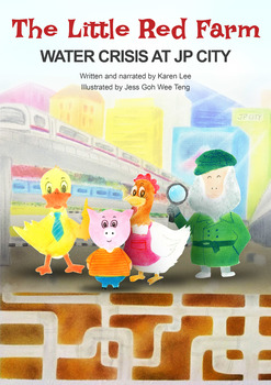 Preview of The Little Red Farm Audio Book Series 02: Water Crisis at JP City