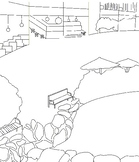 Coloring Pages 3 - The Little Red Farm Series:  Visit to SK Town