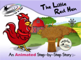 The Little Red Hen - Animated Step-by-Step Story - Regular