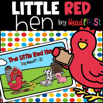 Preview of The Little Red Hen Fairy Tale Unit with Book Readers Theater and Activities