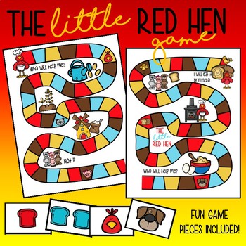 eeBoo Time Telling Educational Game – Little Red Hen