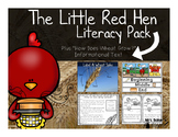 The Little Red Hen Literacy Pack