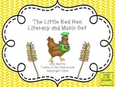 The Little Red Hen Music and Literature Activity