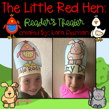 Preview of The Little Red Hen: Reader's Theater