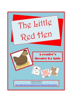 Preview of The Little Red Hen Reader's Theater