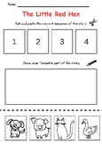 The Little Red Hen Sequence Activity