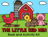 The Little Red Hen: Storybook, Activity, Puppet Show, and 