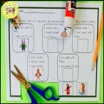 The Little Red Hen Activities by Teaching Tykes | TpT