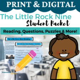 The Little Rock Nine Reading Passages, Questions & Puzzles 