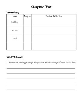 The Littles comprehension packet by Kimberly George | TPT