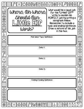 The Littlest Elf Activity Pack featuring Language, Writing, Reading ...