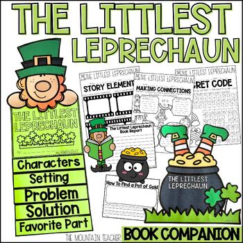 Preview of The Littlest Leprechaun Activities St. Patrick's Day Read Aloud Comprehension