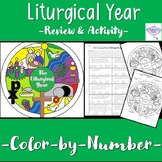 The Liturgical Year Color-by-Number Review and Activity