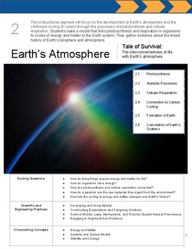 Preview of The Living Earth: Instructional Segment 2 (Blank Planning Book)