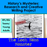 The Loch Ness Monster: History’s Mysteries Research and Creative Writing Project