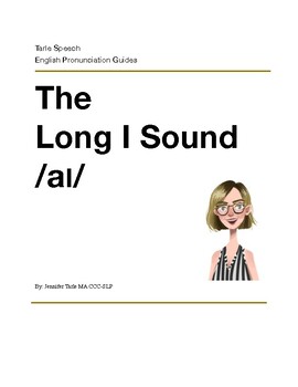 Preview of The Long I Sound - Pronunciation Practice eBook with Audio