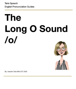 Preview of The Long O Sound - Pronunciation Practice eBook with Audio