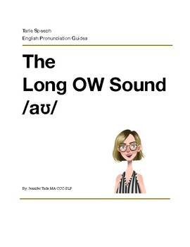 Preview of The Long OW Sound - Pronunciation Practice eBook with Audio