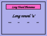 The Long Vowel 'u' PowerPoint