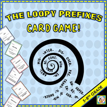 Preview of The Loopy Prefixes Card Game!