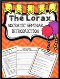 The Lorax: An Introduction to Socratic Seminars