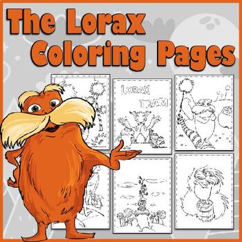 Preview of The Lorax Coloring Pages: Fun and Engaging Coloring Activity - Own Lorax