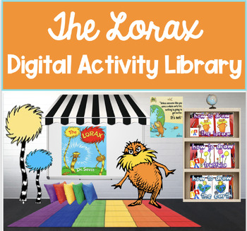 Preview of The Lorax Digital Activity Library: Google Slides