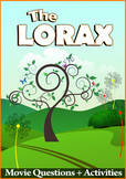 The Lorax Movie Guide + Activities | Earth Day | Answer Key Included