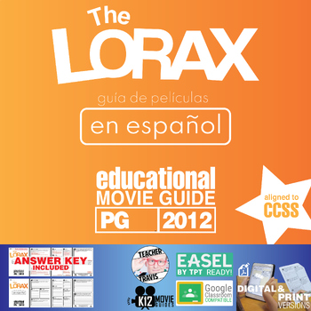 Preview of Movie Guide for use with THE L0RAX in Spanish | Español | (PG - 2012)
