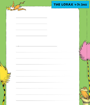 The Lorax School Activities by EducationGuide | TPT