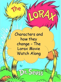 Preview of The Lorax Watch Along - Characters