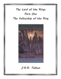The Lord of the Rings Part I: Fellowship of the Ring Liter