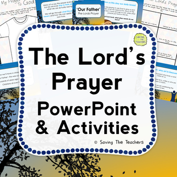 Preview of The Lord's Prayer PowerPoint and Activities