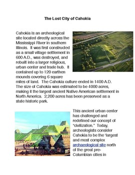 Preview of The Lost City of Cahokia