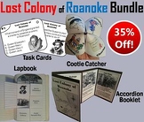 The Lost Colony of Roanoke Task Cards and Activities Bundle