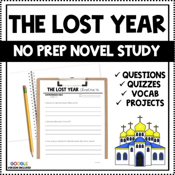 Preview of The Lost Year (Katherine Marsh) Complete Novel Study BUNDLE - PDF & Google