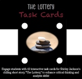 The Lottery| Shirley Jackson| Leveled Task Cards