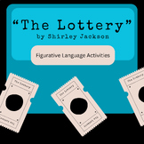 The Lottery Figurative Language Activities