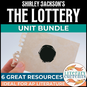 Preview of The Lottery | Jackson | AP Lit and HS English | Complete Short Story Unit BUNDLE